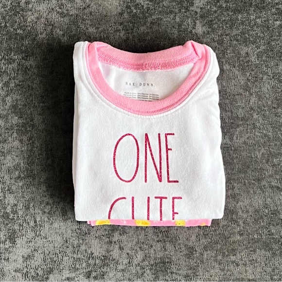 NWT Rae Dunn ‘One Cute Chick’ Pajama Set - Picture 12 of 12